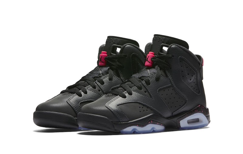 Air Jordan 6,AJ6,543390-008  反光鞋身！Air Jordan 6 GS “Hyper Pink” 明年 1 月降临