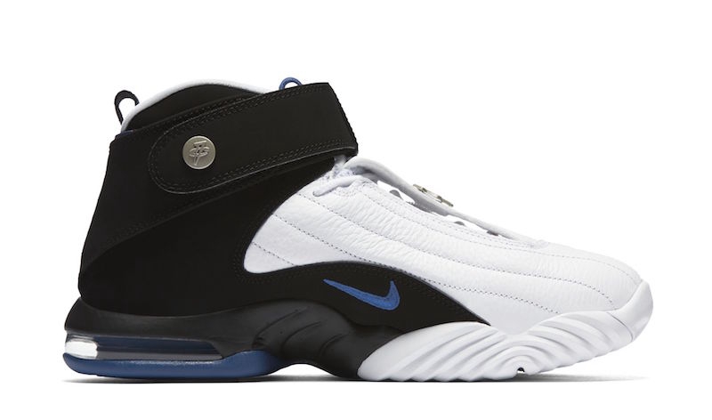 Nike,Penny 4,64018-100  上世纪巅峰战靴！Air Penny 4 “Home” 明年春季回归