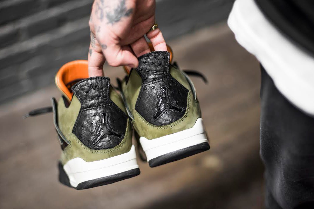 AJ4,Air Jordan 4  定制 UNDEFEATED x Air Jordan 4 现已开始接单！