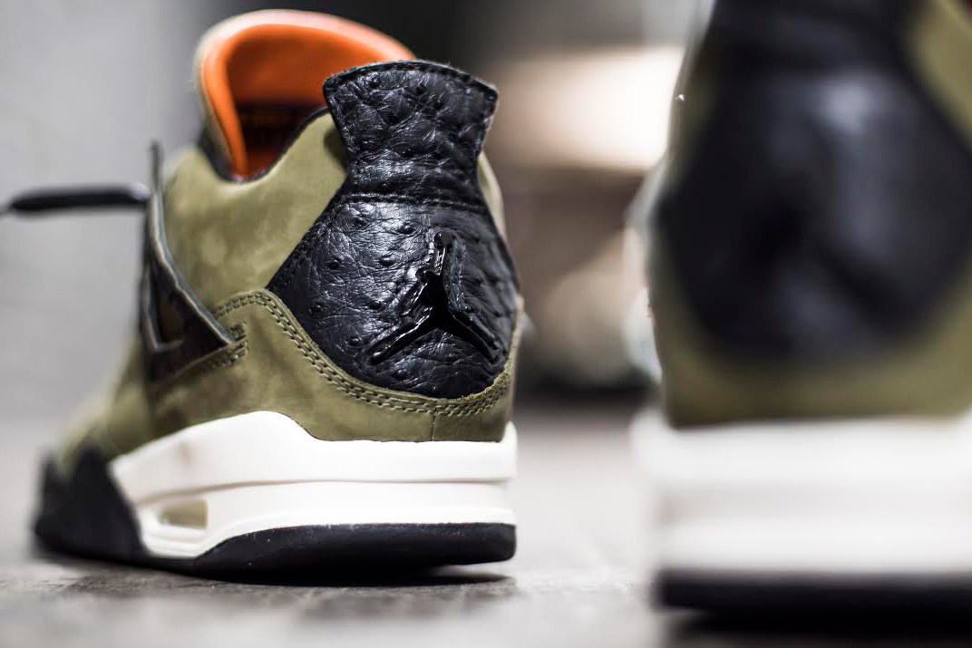 AJ4,Air Jordan 4  定制 UNDEFEATED x Air Jordan 4 现已开始接单！