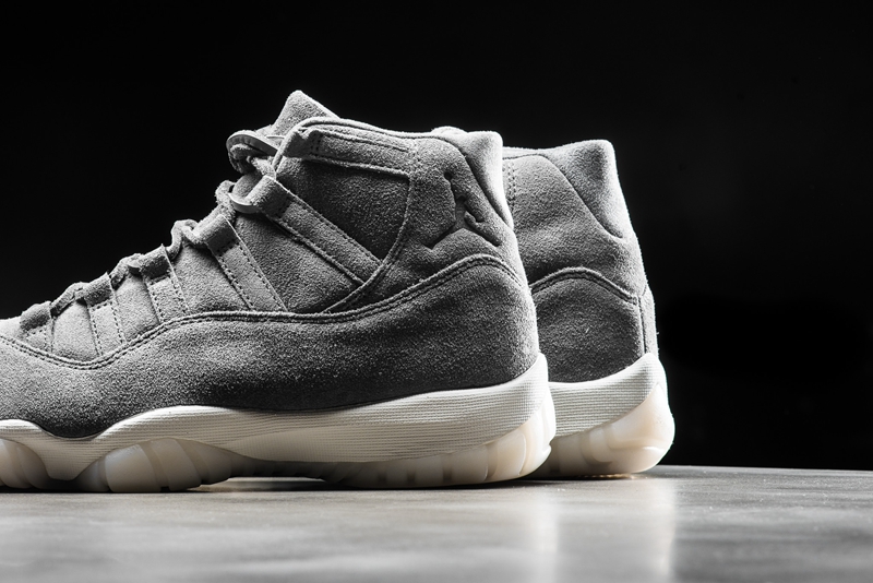 AJ11,Air Jordan 11,914433-003  巅峰质感！Air Jordan 11 Premium “Grey Suede” 即将来袭