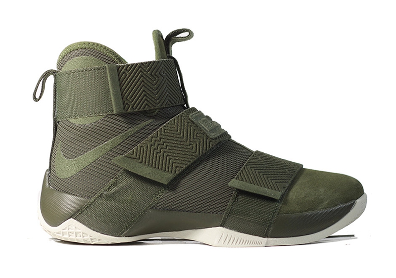 Nike,LeBron Soldier 10,911306-  军事风范！Nike LeBron Soldier 10 Lux “Cargo Khiaki” 近赏