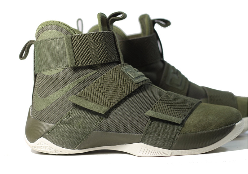 Nike,LeBron Soldier 10,911306-  军事风范！Nike LeBron Soldier 10 Lux “Cargo Khiaki” 近赏