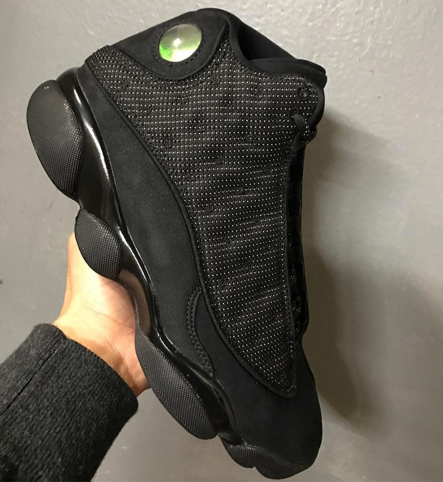 414571-011,AJ13,Air Jordan 13 414571-011AJ13 本月发售！Air Jordan 13 “Black Cat” 拉开十三代的发售大幕！