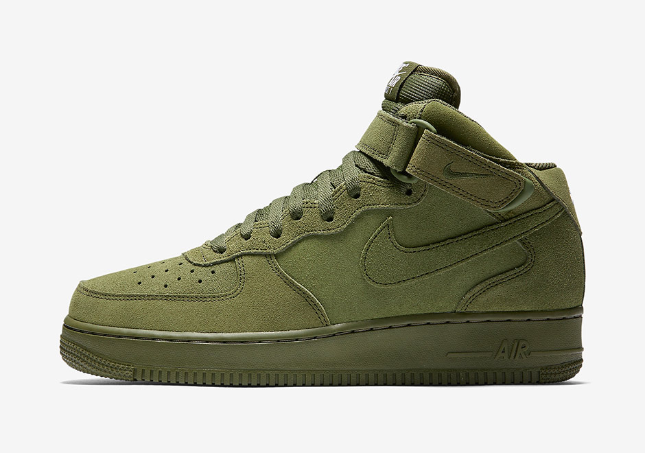 Nike, Air Force 1,843392-100  小麦 Air Force 1 的绿化版本！还是 SF-AF1  的简装版本？