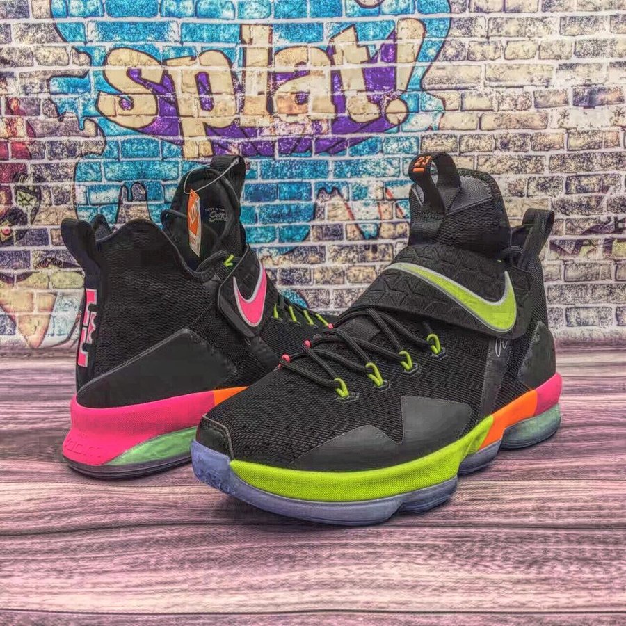 Nike, LeBron 14  终于有一种配色能够拯救这双 LeBron 14 了！