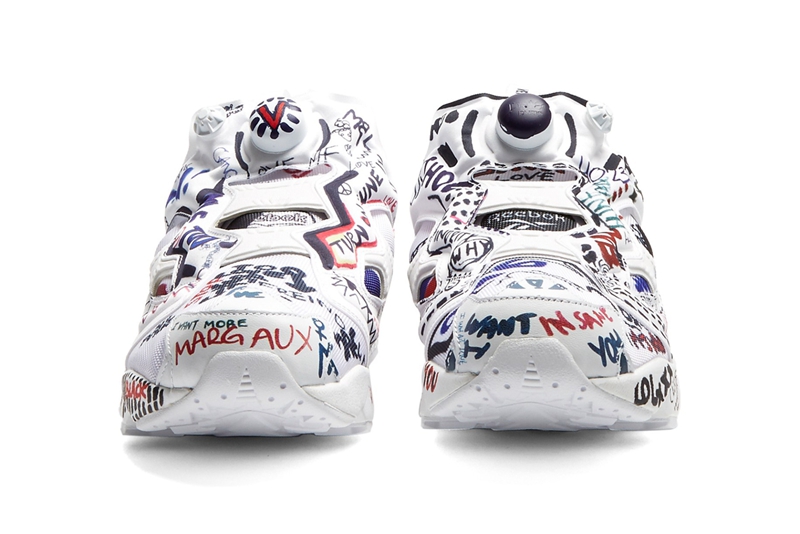 Reebok,Instapump Fury  涂鸦美学！Vetements x Reebok Instapump Fury 近赏！