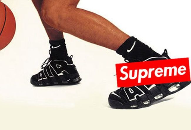 Supreme,Nike,Air More Uptempo  画质感人！Supreme x Nike Air More Uptempo 实物谍照曝光