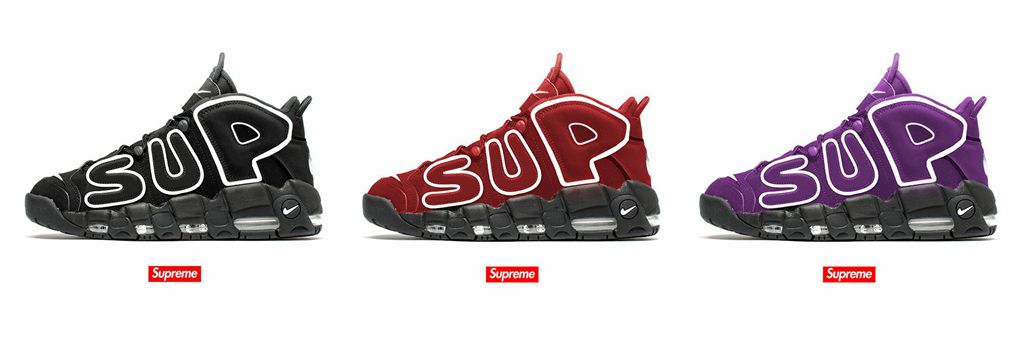 Supreme,Air More Uptempo,Nike  迷彩加身！Supreme x Air More Uptempo 再曝新照