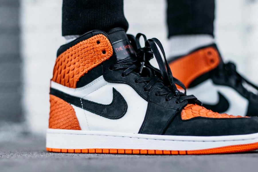 Air Jordan 1,Shattered Backboa  奢华扣碎！Air Jordan 1 High “Shattered Backboard” 定制版本展示