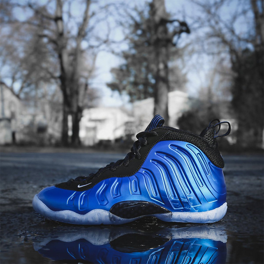 Little Posite,Foamposite,Nike  蓝喷复刻，也将带来女款鞋型的发售