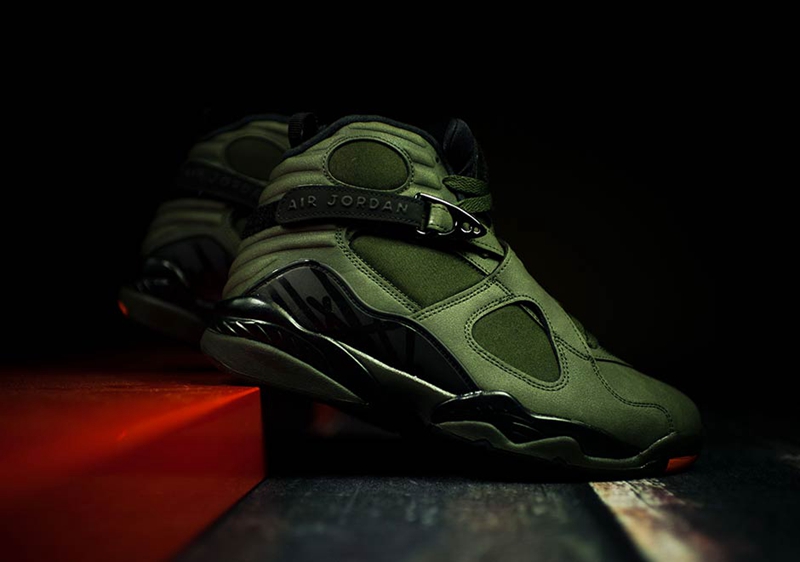 AJ8,Air Jordan 8,305381-305  惊艳军事风！Air Jordan 8 “Take Flight” 发售临近
