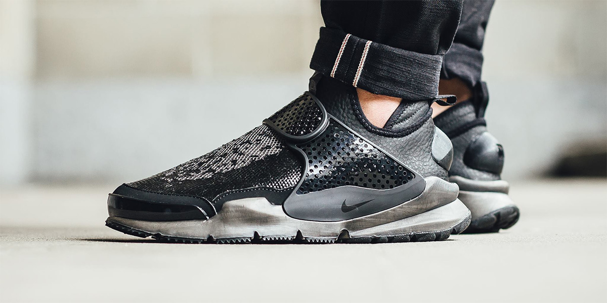 Stone Island,Sock Dart,Nike  体验全新质感！Stone Island x Sock Dart Mid 上脚实拍