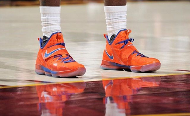 LBJ14,LeBron 14 LBJ14 詹皇为骑士拿下两万分！上脚全新 LeBron 14
