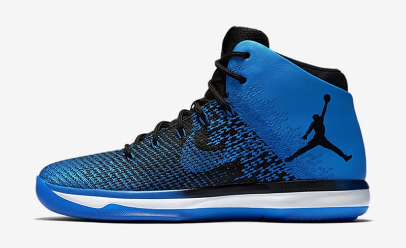Air Jordan 31,AJ31,845037-007  黑蓝再现！Air Jordan 31 “Royal” 4 月来袭
