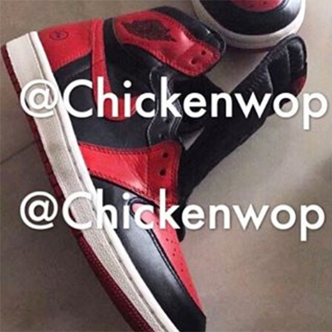 AJ1,Air Jordan 1,881426-009 AJ1 黑红闪电联名 fragment x Air Jordan 1 全新谍照释出