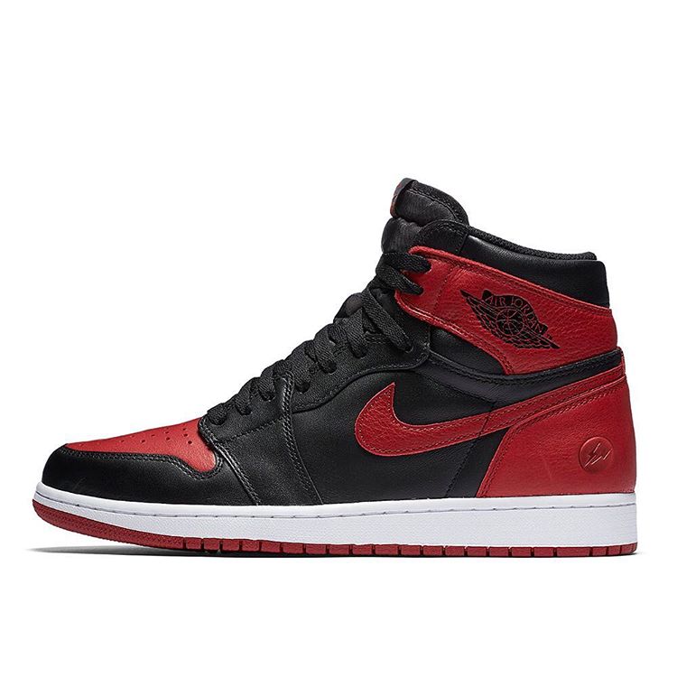 AJ1,Air Jordan 1,881426-009 AJ1 黑红闪电联名 fragment x Air Jordan 1 全新谍照释出