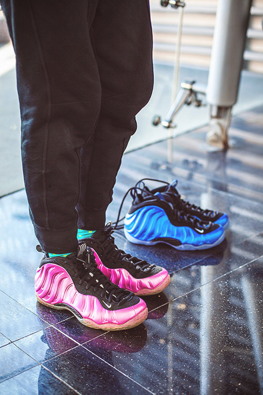 314996-602.Foamposite One,Foam 314996-602 你们都在等的 “新粉喷” 实物首次曝光！你打几分？