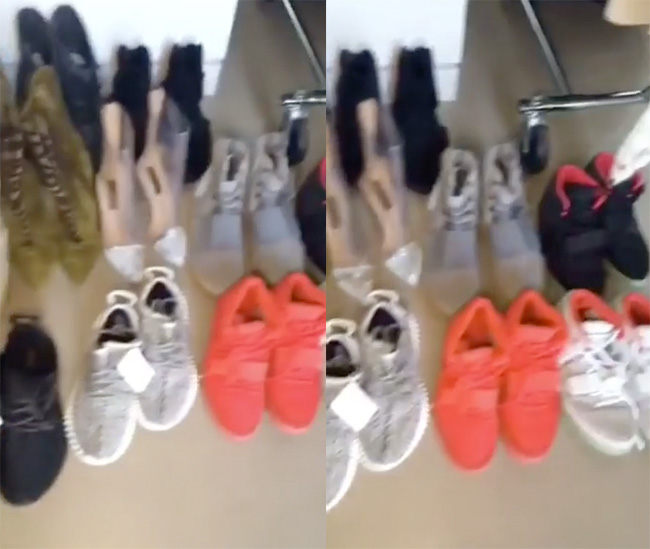 Yeezy  原来侃爷家的 Nike Air Yeezy 还没扔掉呢！