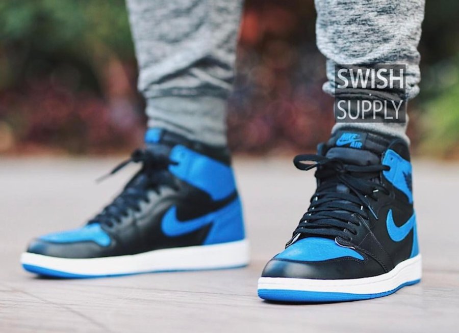 AJ1,Air Jordan 1,555088-007  实物上脚！曾经高达 ¥8000 的 AJ1 即将再次复刻！