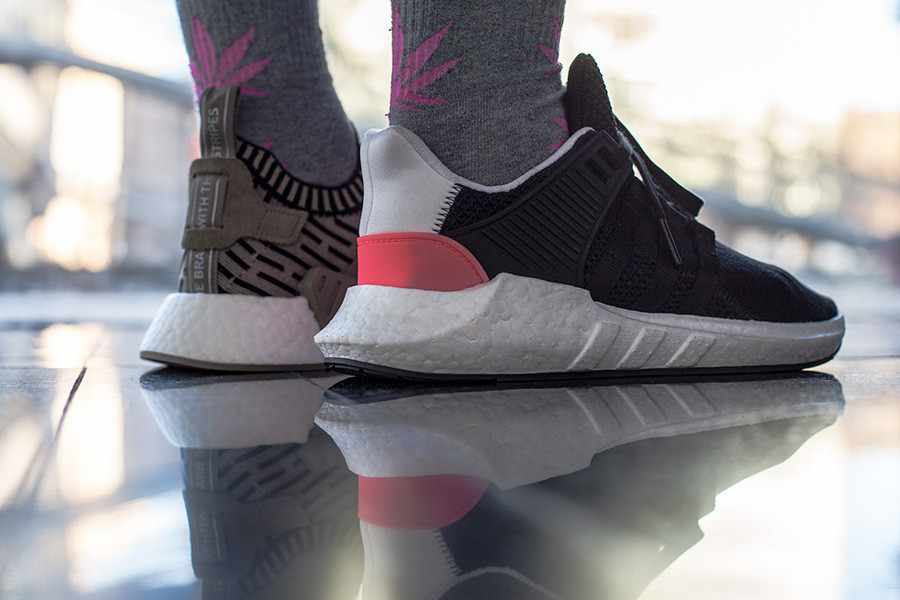 adidas,EQT Support 93/17  小编穿过的最舒服的球鞋！就是这双！没有之一！