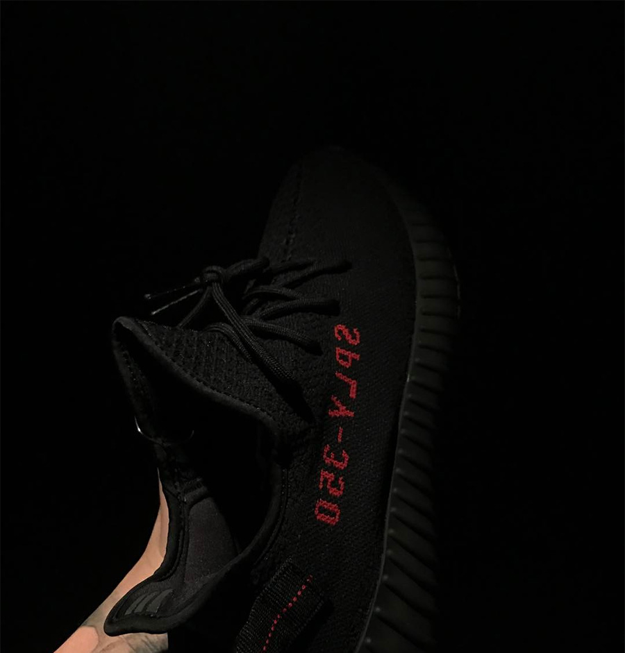 Yeezy 350 Boost V2,CP9652 CP9652 六叔网晒黑色红字 Yeezy 350 Boost V2