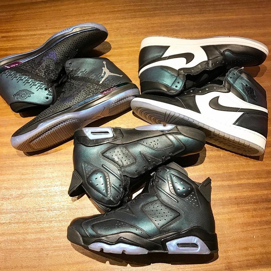 907958-015,AJ1,Air Jordan 1 907958-015AJ1 集齐全明星战靴！陈建州上脚 Air Jordan 1 OG “All-Star”