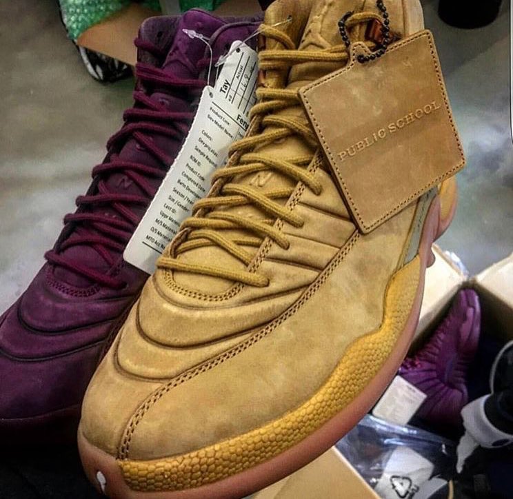 AJ12,Air Jordan 12,PSNY  国外大神开箱亲友限定 PSNY x Air Jordan 12 酒红色