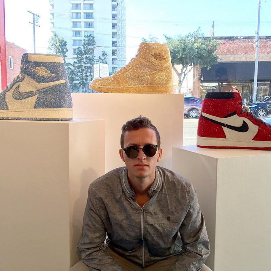 Air Jordan 1,AJ1,Daniel Jacob  你是否也想拥有这样一双闪耀无比的 AJ 艺术品？