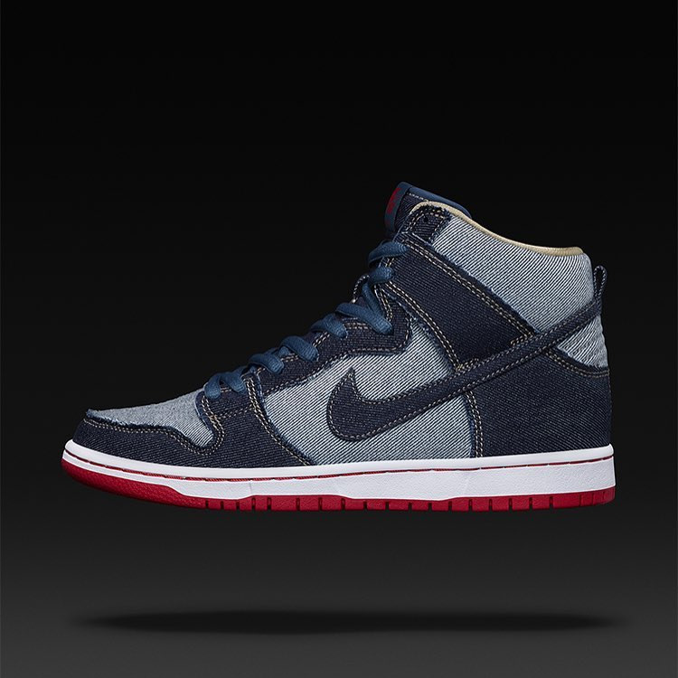 正式,拉开,周年,大幕,Dunk,“,Denim,”,点,上 881758-441 正式拉开 15 周年大幕！Dunk SB Hi “Denim” 刚刚上架