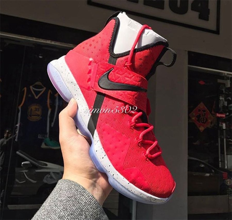 Nike,LeBron 14,852405-600  最新配色登场！Nike LeBron 14 “University Red” 即将发售