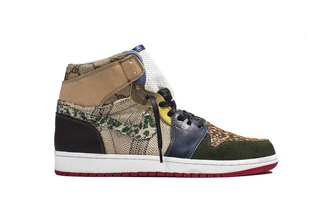 The Shoe Surgeon,AJ1,Air Jorda  史上最炫？！限量 10 双的定制版 “What the Scrap” Air Jordan 1
