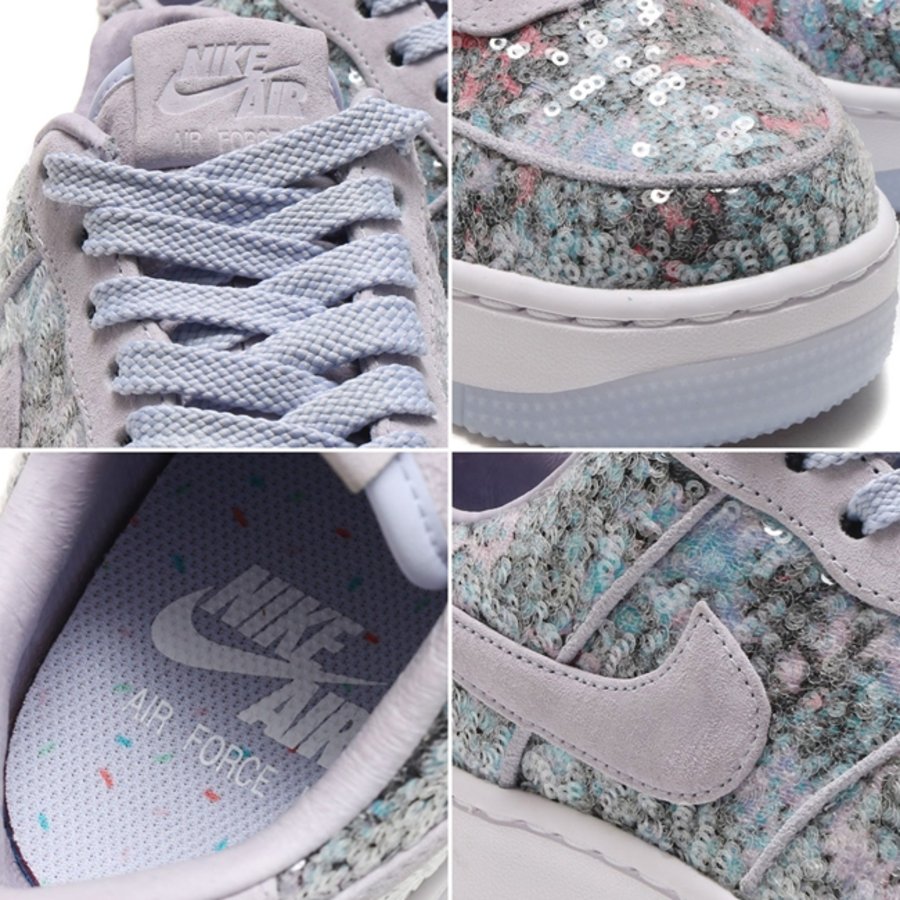 Air Force 1,AF1,917589-500  美少女们！这双 Bling Bling 的 Air Force 1 官网明早发售