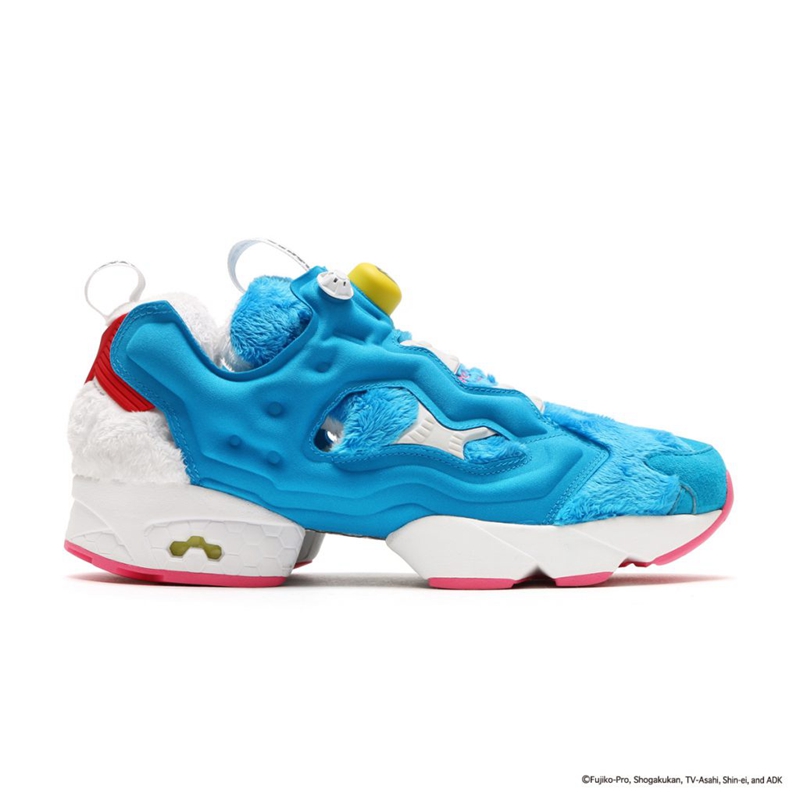 Reebok,atmos,Packer Shoes,哆啦A梦  机器猫别注来了！四方联名 Reebok Pump Fury 即将发售