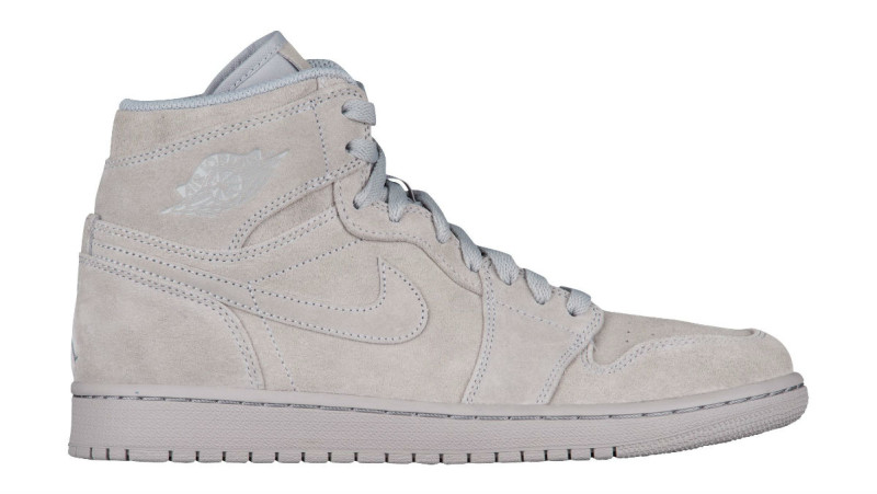 AJ1,Air Jordan 1,705300-031  全新麂皮材质！Air Jordan 1 High “Grey Suede” 下月发售