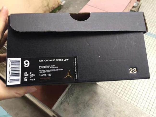 AJ13,Air Jordan 13 310810-100AJ13 低帮白银 Air Jordan 13 Low “Pure Money” 将在 5 月份发售！