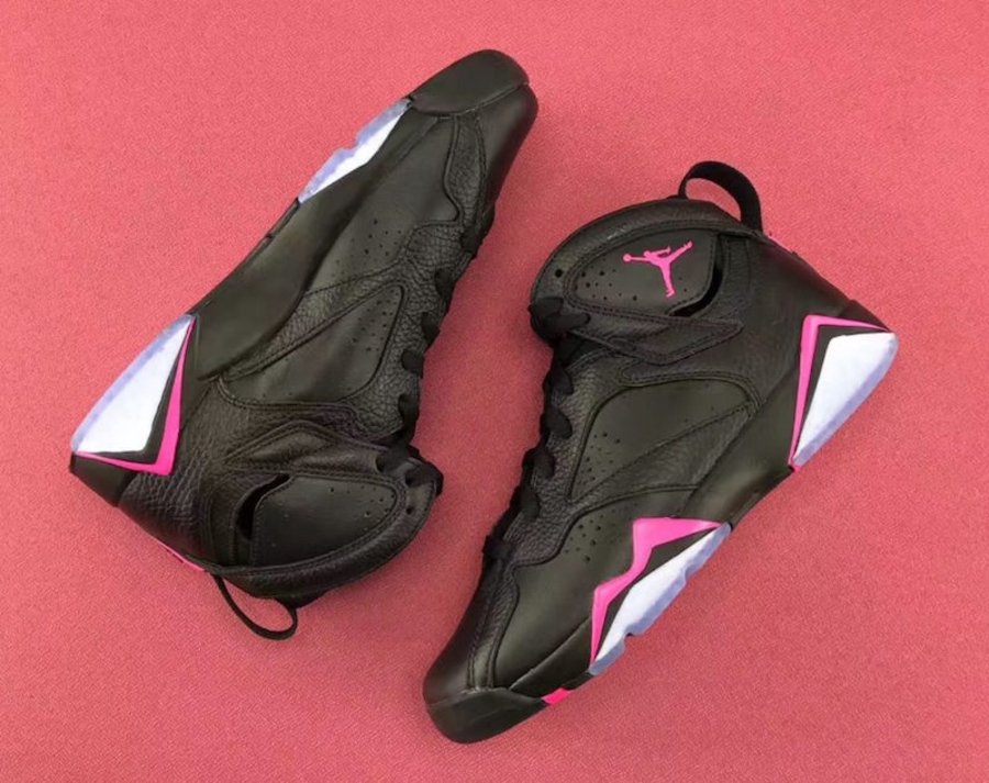 Air Jordan 7,AJ7,Hyper Pinkx,4  黑粉诱惑！Air Jordan 7 GS “Hyper Pink” 下月发售