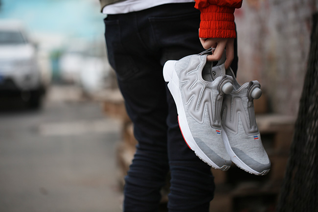 Pump Supreme,Reebok  Adrianne Ho 同款的这双 “帽衫” 球鞋，即将在明天发售！