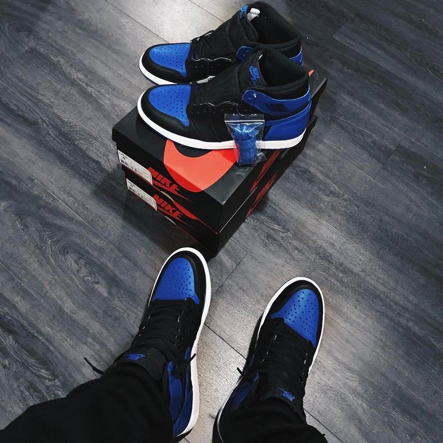 555088-007,AJ1,Air Jordan 1 555088-007AJ1 箭在弦上！黑蓝 Air Jordan 1 OG “Royal” 还有两周发售！