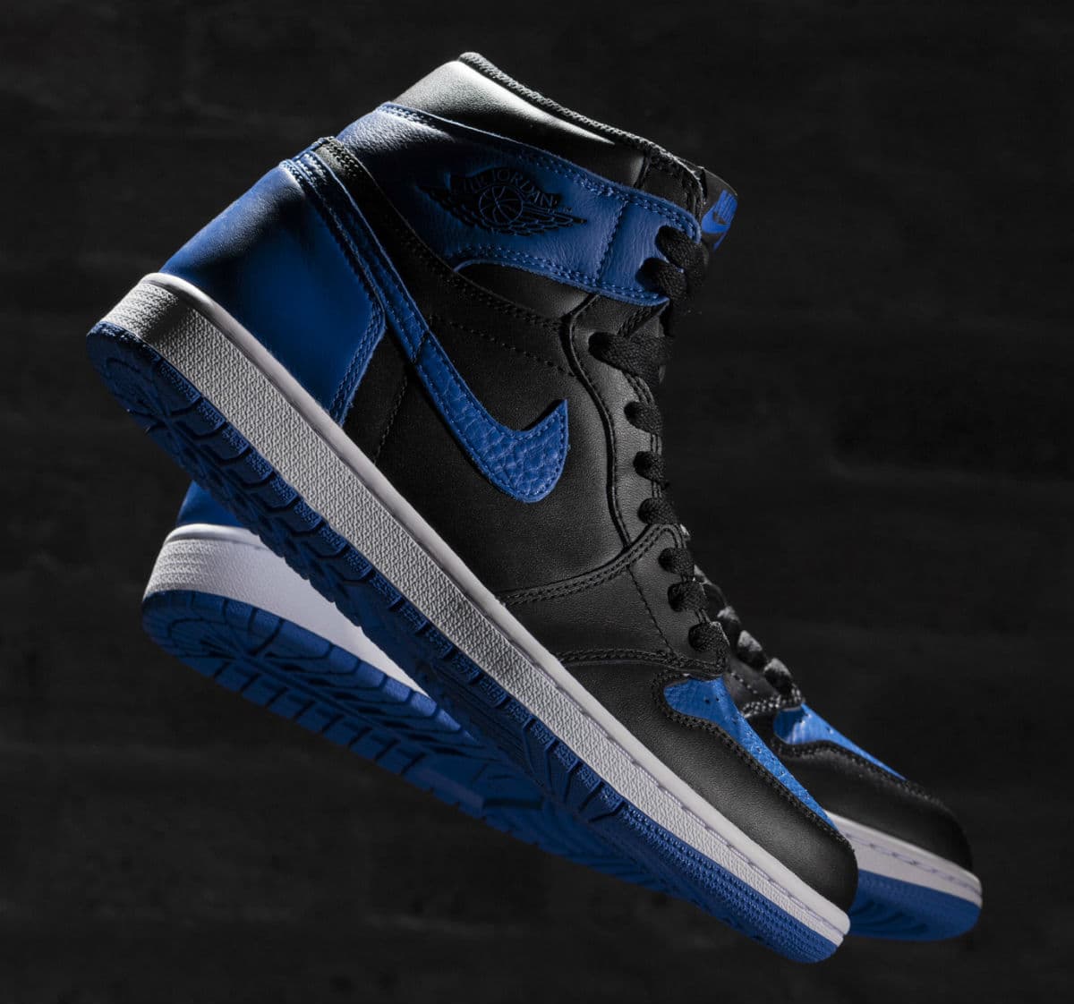 AJ1,Air Jordan 1,555088-007  一周倒计时开启！Air Jordan 1 黑蓝即将发售！