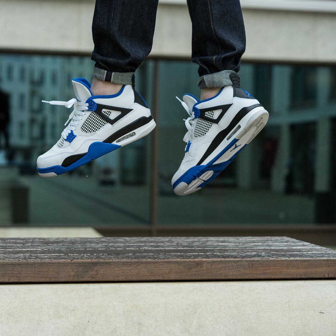 308497-117,AJ4,Air Jordan 4 308497-117AJ4 活力精品！摩托蓝 Air Jordan 4 “Motorsport” 现已上架！