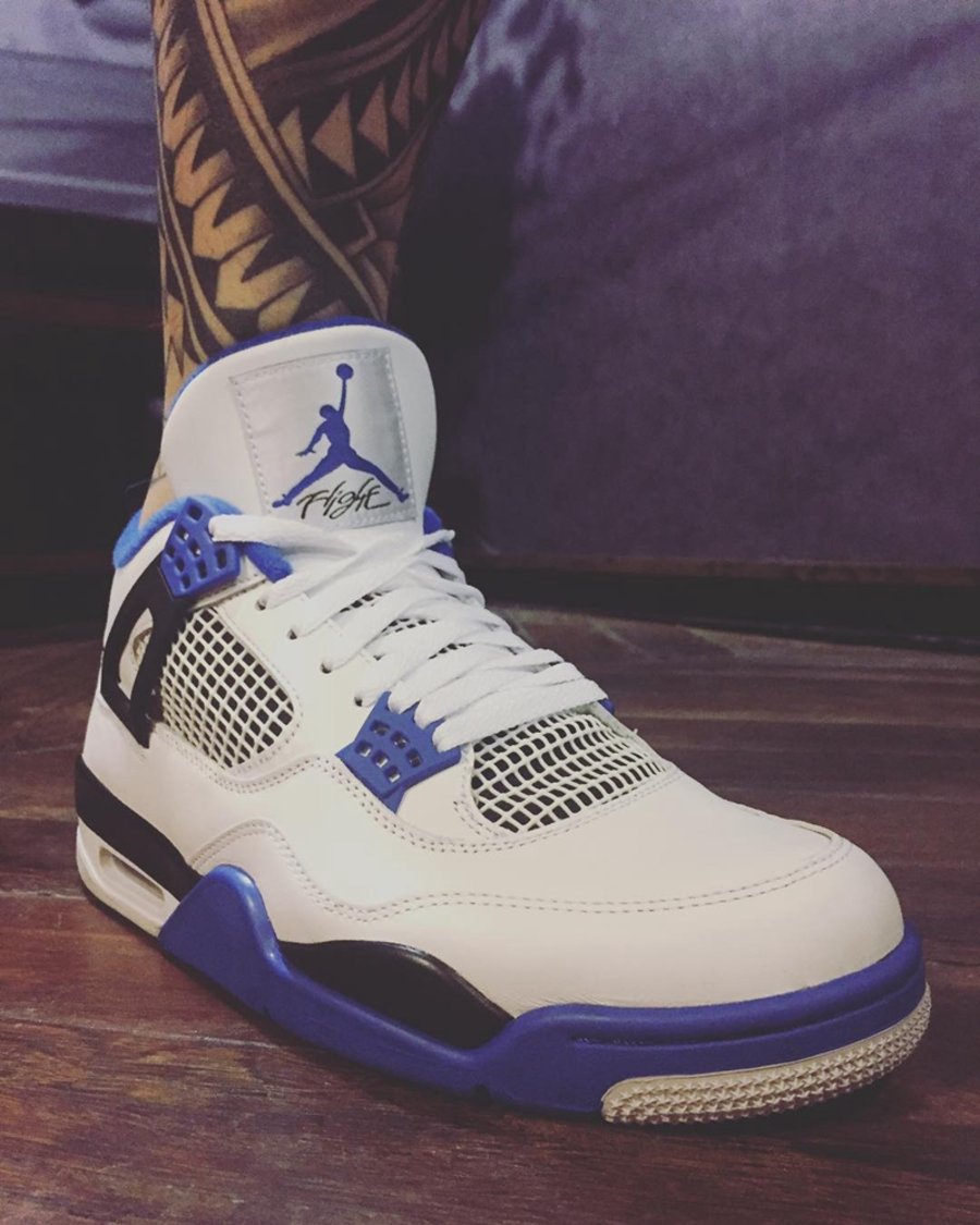 Air Jordan 4,AJ4,308497-117  活力满满！Air Jordan 4 摩托配色上脚效果究竟如何