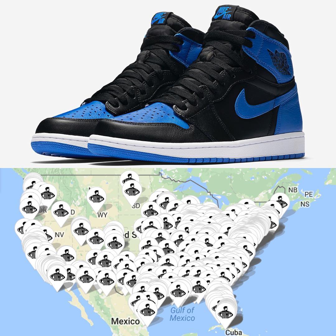 AJ1,Air Jordan 1  货量大到吓人？这双黑蓝 AJ1 是不是你的必入款？