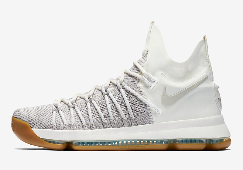 Nike,KD 9 Elite,878637-001  极致的象牙白！Nike KD 9 Elite 新配色下周发售