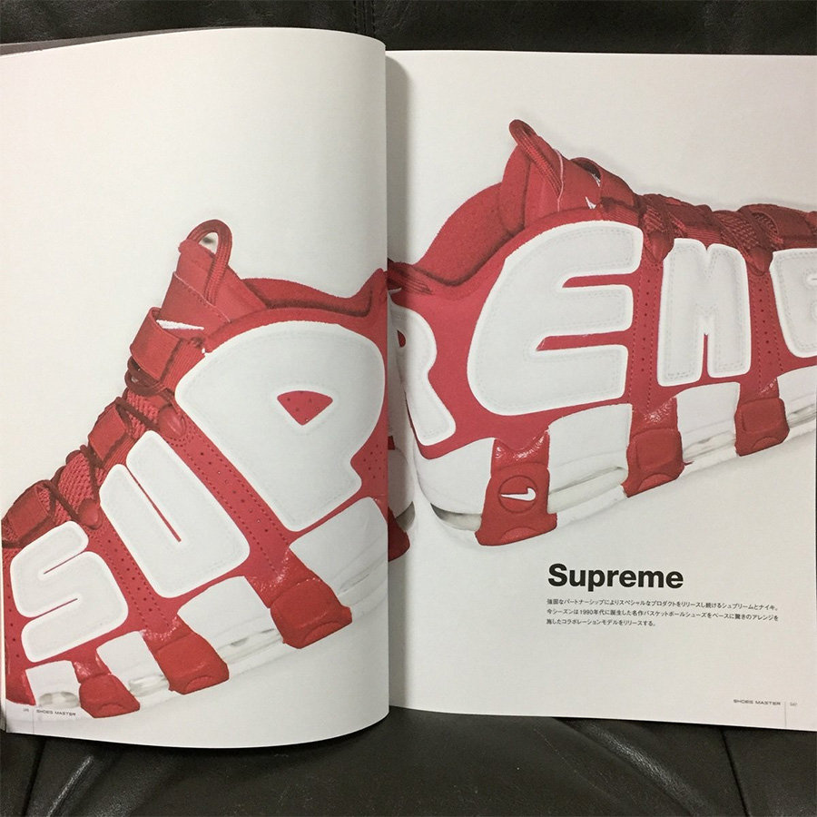 Supreme,Air More Uptempo,Uptem Uptempo 三款 Supreme 联名大 AIR 正式亮相！本月发售！