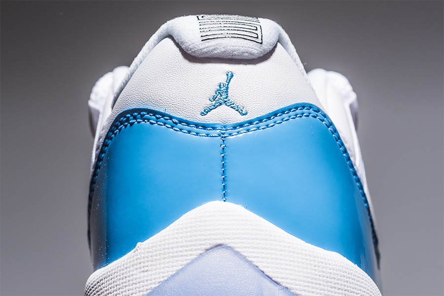 528895-106,AJ11,Air Jordan 11, 528895-106AJ11 北卡蓝 Air Jordan 11 Low UNC 官网再度上架！