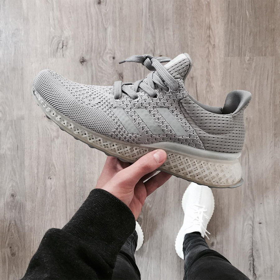 Futurecraft 3D,adidas  全灰版本 adidas Futurecraft 3D 首次曝光！