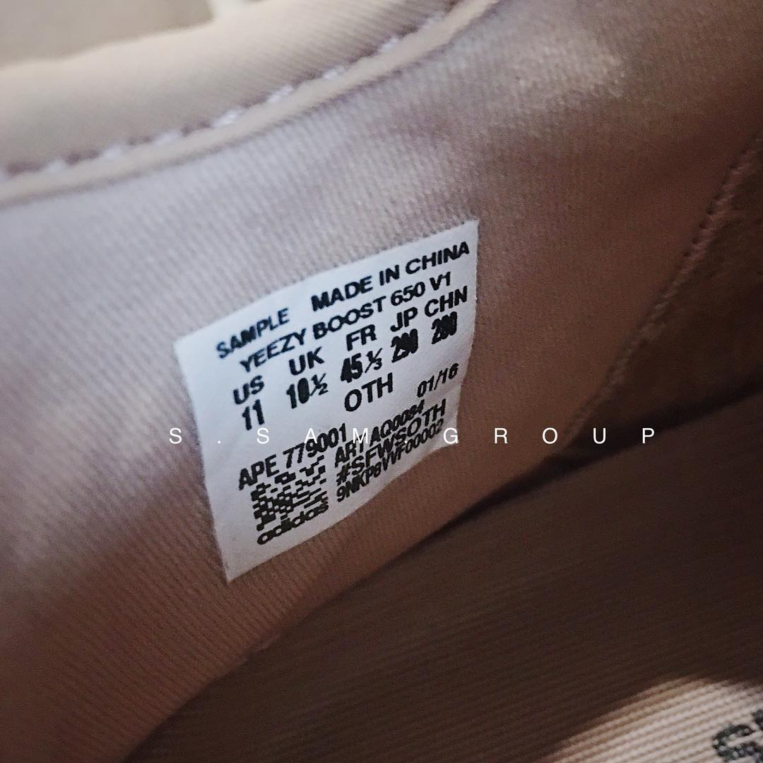 adidas,Yeezy 650,AQ0084  粉色 Yeezy 650 再度曝光，一波三折的 Yeezy 650 你会期待吗？