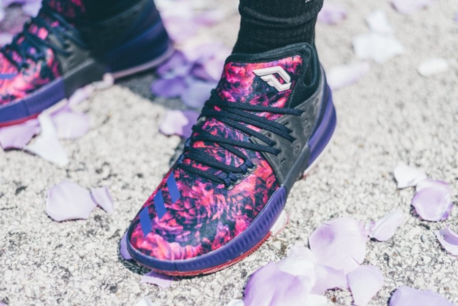 adidas,Dame 3  花城别注！这双 Dame 3 无疑是亮骚球星的首选
