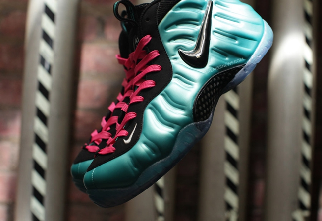 Nike,Air Foamposite Pro,Island  久违的迈阿密风情！新南海岸泡将于 7 月登场
